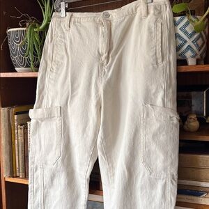 Kreamy Cotton Canvas Pants size L